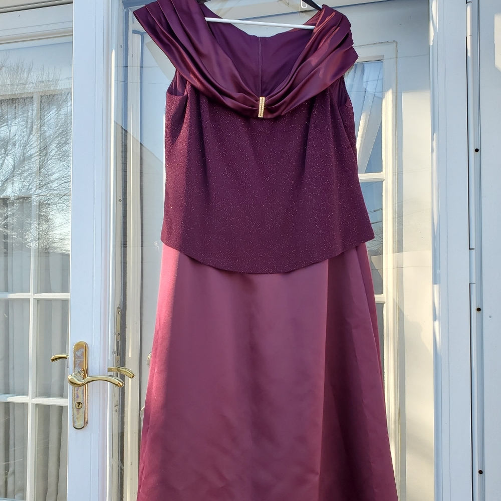 🍁purple  maxi dress
